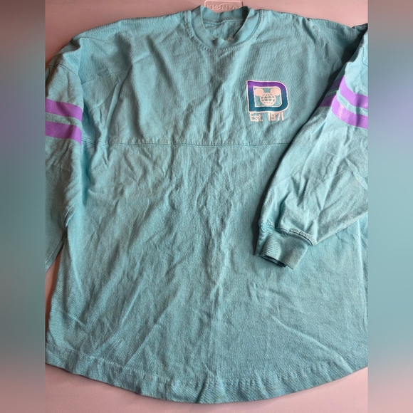 DISNEY WORLD Spirit Jersey Unisex Size S Monsters Inc Sully Iridescent 2977-z - Picture 13 of 14